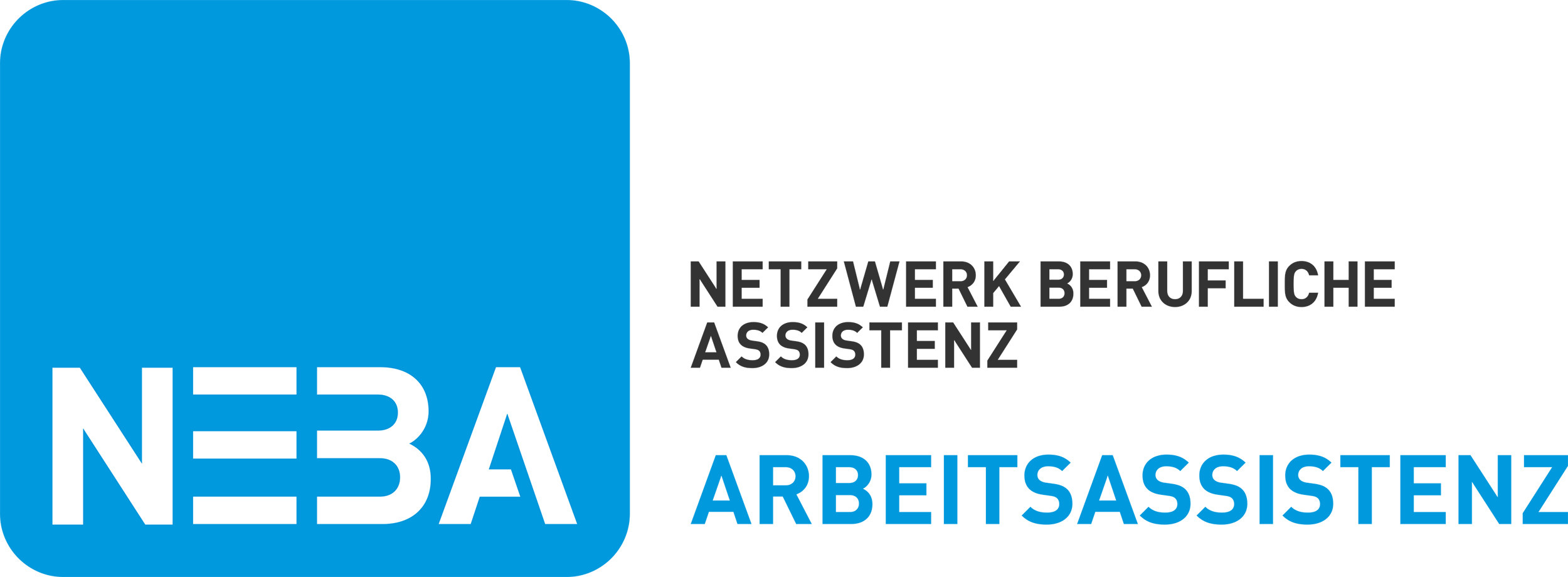 Logo des Netzwerks für berufliche Assistenz mit dem Schwerpunkt Arbeitsassistenz.