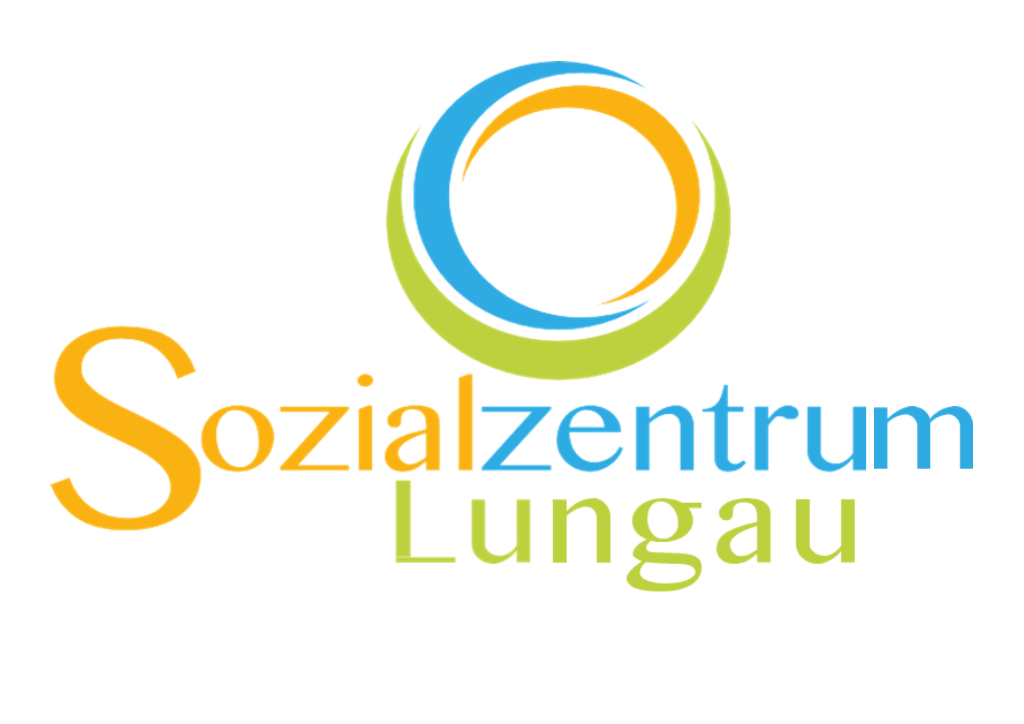Wortwolke mit Begriffen zu sozialen Themen: Familie, Gesundheit, Integration, Kinder, Eltern, Unterstützung und mehr.