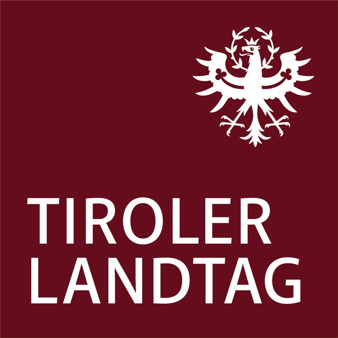 Grafische Darstellung, die die Tiroler Landesvolksanwältin in einem alpinen Umfeld zeigt, mit einem Fokus auf das Gebäude und Symbole.